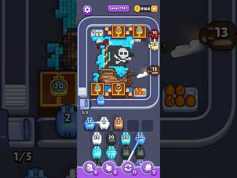 Pixel Flow Level 2747 Walkthrough