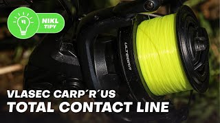 Vlasec Carp´R´Us Total Contact Line Yellow 1200m 0,30mm