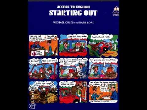 Starting Out - Access to English p.1 (by Coles & Lord, 1975/ new edition '84) - Book 1 - Audio!