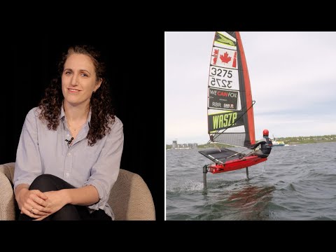 This reporter gets in the water to learn how sailboats fly