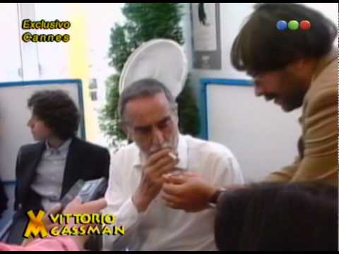 Figuretti en Cannes con Vittorio Gassman - Videomatch 97