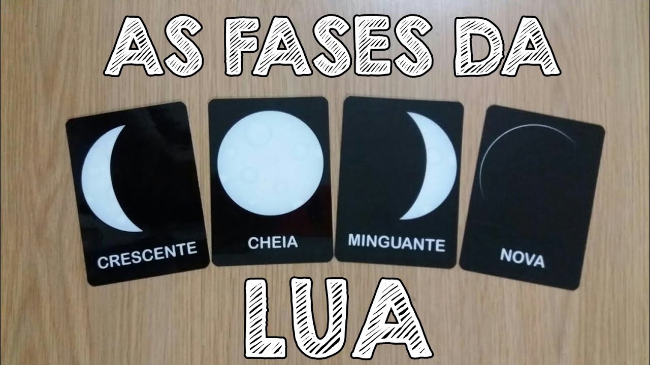 Fases da Lua || Nomes, Características e muito + 🌕🌖🌗🌘 || Lua nova, Crescente, Cheia e Minguante 🌕🌖🌗🌘