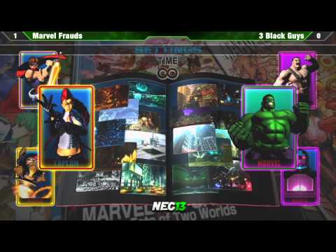 Marvel Frauds vs 3 Black Guys - NEC13 UMVC3 Teams