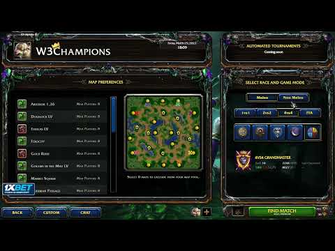 Happy's stream 25th March 2022 Battle.net - w3champions