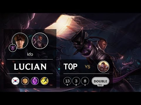 Lucian Top vs Jayce - KR Master Patch 9.19