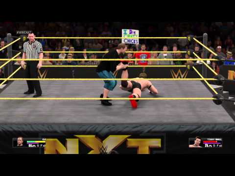 WWE 2K15 clints career match on nxt 2