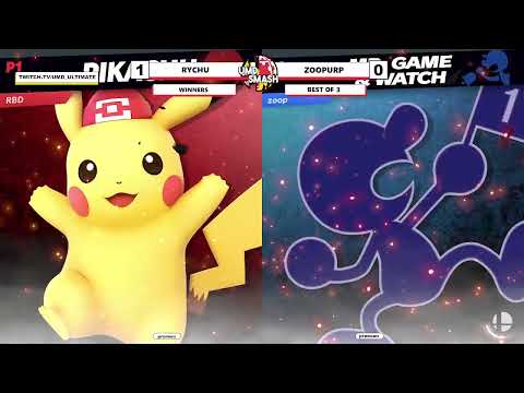UMD Smash Fest 9/16 Winners Bracket - Rychu (Pikachu) Vs Zoopurp (Mr. Game and Watch)