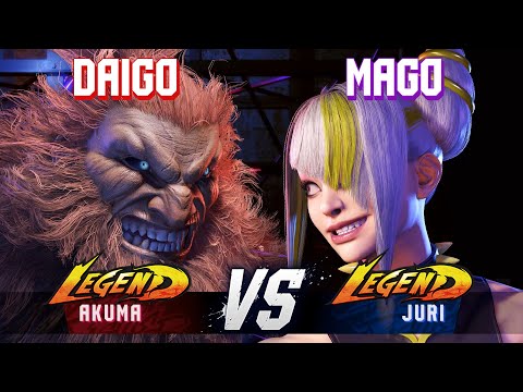 SF6 ▰ DAIGO (Akuma) vs MAGO (Juri) ▰ High Level Gameplay