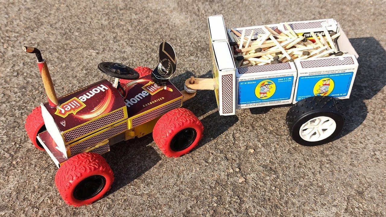 🔥Amazing homemade trolley car from Matchbox | Easy Matchbox trolley car