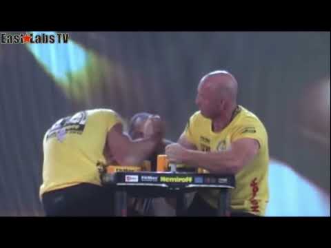 Todd Hutchings VS Khadzimurat Zoloev hook war | Nemiroff 2012