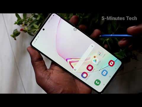 How to turn off auto screen rotation in Samsung Galaxy Note 10 Lite