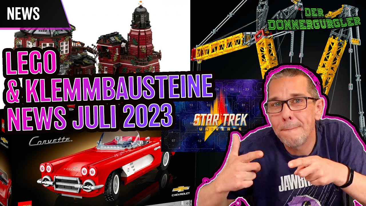Klemmbausteine und Lego Set Ankündigungen und News Juli 2023