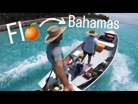 Crossing from Florida to the Bahamas TWICE with my Sailboat conversion skiff boat