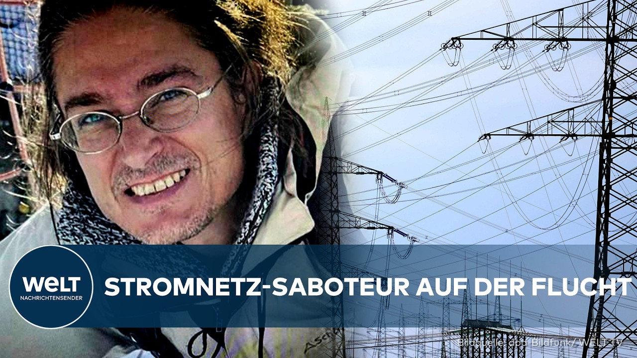 DEUTSCHLAND: Polizei veröffentlicht Fahndungsfotos – Stromnetz-Saboteur weiter auf der Flucht