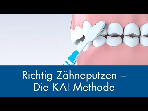 Richtig Zähneputzen - Die KAI Methode