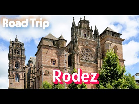 RODEZ 🛣️ Balade dans les rues Rodez 🚗