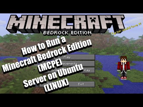 How to run Minecraft Bedrock Dedicated Server (MCPE) - Ubuntu Linux