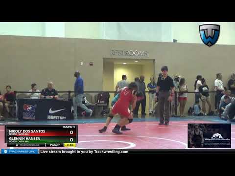 Girls FS Junior (Must Be In HS) 106-112 Nikoly Dos Santos North Carolina Vs Glennin Hansen North C