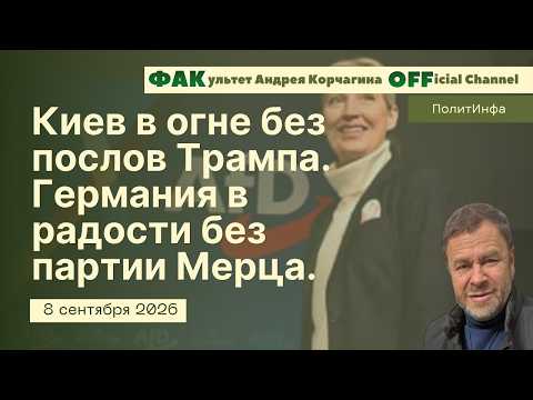 Послепереговорный террор в Киеве. Зеленский хочет к Трампу. В Германию заходит Альтернатива безумию