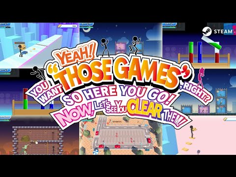 Nintendo Switch/Steam software “THOSE GAMES” Latest promotional video for Steam version released!