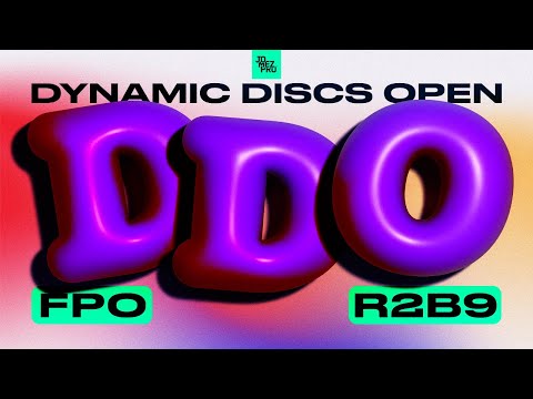 2023 Dynamic Discs Open | FPO R2B9 | Handley, Hansen, Tattar, Gannon | Jomez Disc Golf