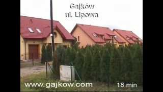 preview picture of video 'Gajków koło Wrocławia - działki budowlne Lipowa'