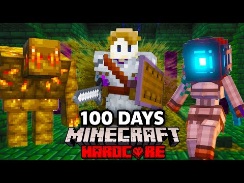 Suev Survives 100 Days as Warrior in Minecraft!