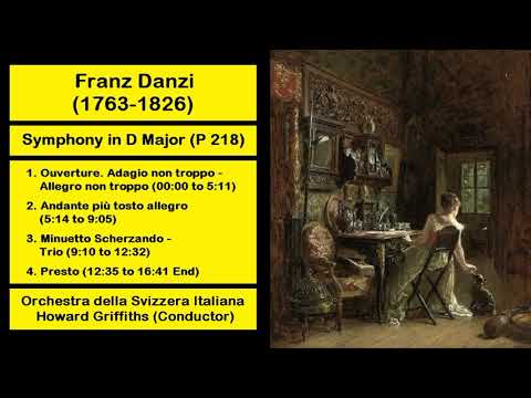 Franz Danzi (1763-1826) - Symphony in D Major (P 218)
