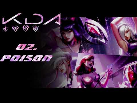 02. POISON K/DA CODE PINK REQUIEM PRE-SINGEL fanmade project pro league of legends song 