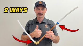 2 Easy Ways To Connect Copper Pipe To Pex