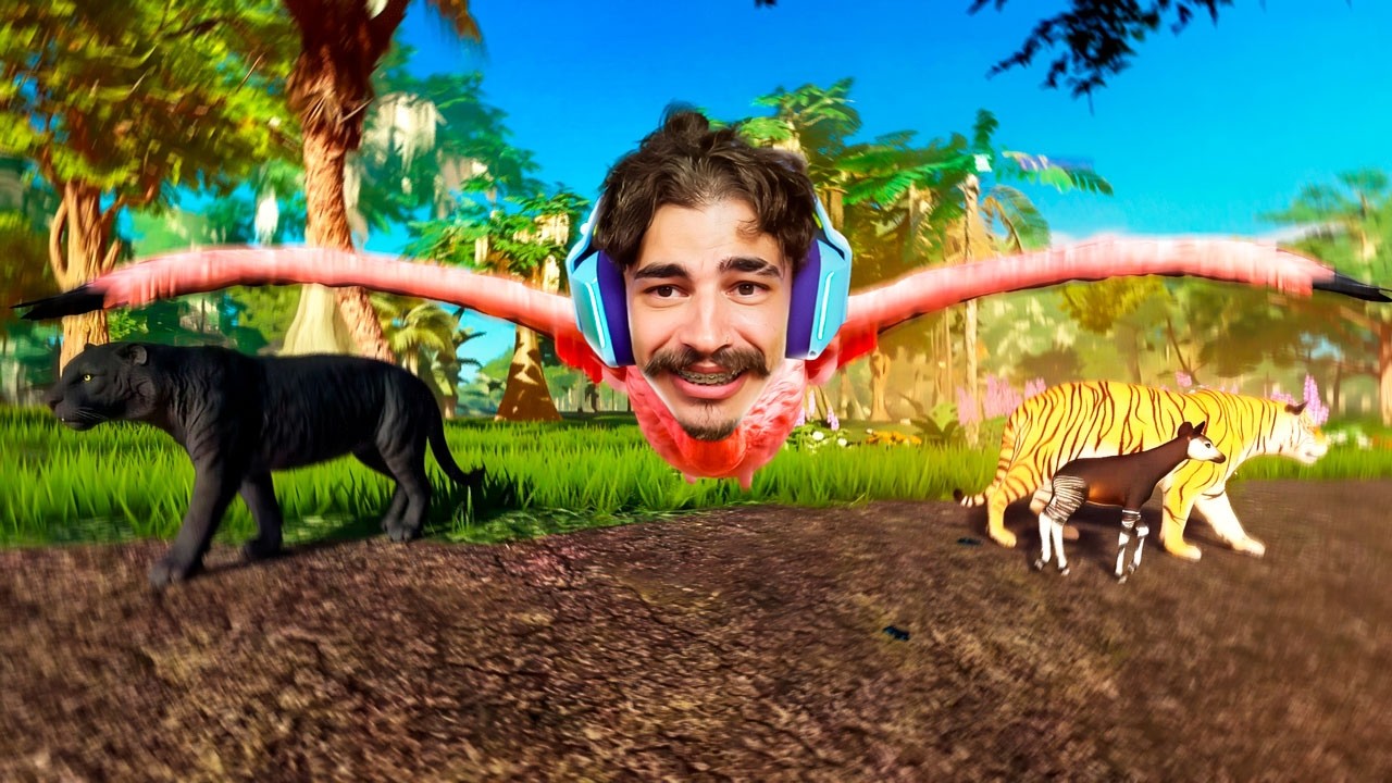 A VIDA DE UM FLAMINGO NA SAVANA AFRICANA | Savannah Life (Roblox)