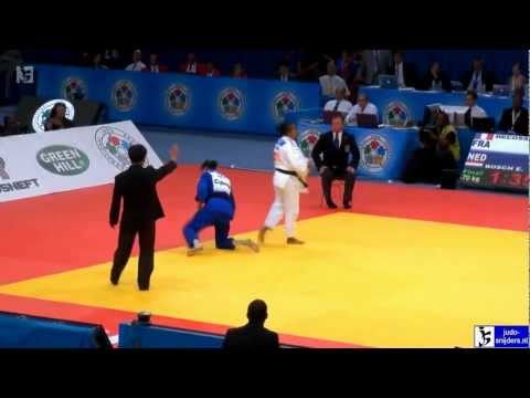 Judo 2011 World Championships Paris: Decosse (FRA) - Bosch (NED) [-70kg] final