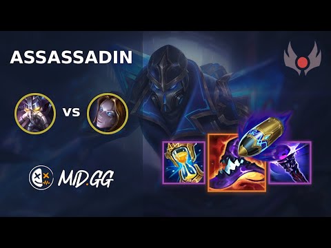 MID.GG: [ Assassadin ] Kassadin MID vs Orianna | NA GRANDMASTER | LOL Season 2025
