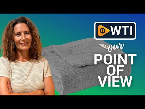 100% Organic Cotton Blanket - Woven Cotton Blanket - Breathable Blanket for Bed - GOTS & Fairtrade Certified Organic Bed Blanket - WTI product video review