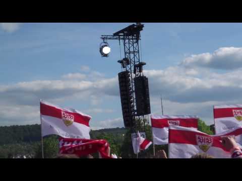 VFB vs. FWK - Public Viewing - Fans Stürmen Spielfeld #02 (2017 live @ Wasen - Stuttgart)