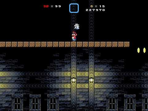 Super Mario Bros. X2 (SMBX2 MAGLX3) Custom Level - SMA2 Vanilla Ghost House (Remake)