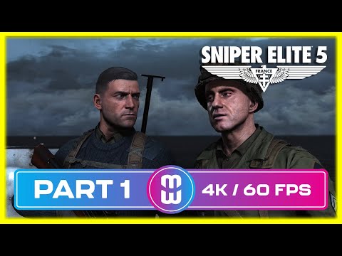 SNIPER ELITE 5 Gameplay Walkthrough Part 1 FULL GAME 4K 60 FPS PC No Commentary