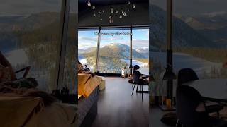 Incredible view from this lodge in #Norway 🤩📍Eagle Nest Eco Lodge #norwaytravel #norwayairbnb
