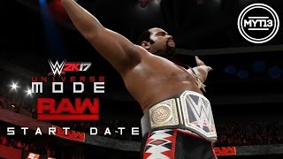 Download lagu WWE 2K17 - Universe Mode - RAW - Start Date mp3 Download lagu WWE 2K17 - Universe Mode - RAW - Start Date mp3