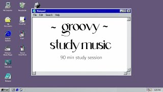 ~ groovy ~ study music to make your work less boring // study playlist with timer⏱️