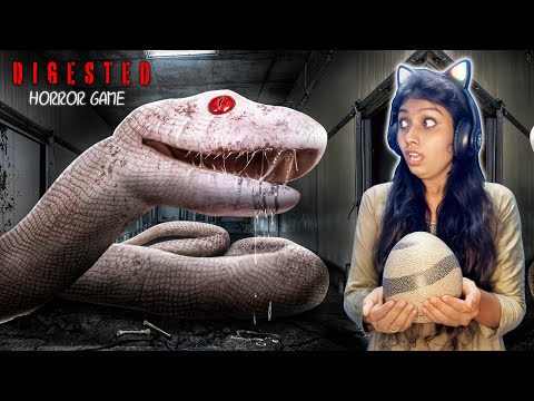 A Giant Snake Chasing Me To Eat 😱 - New DIGESTED Horror Game !!