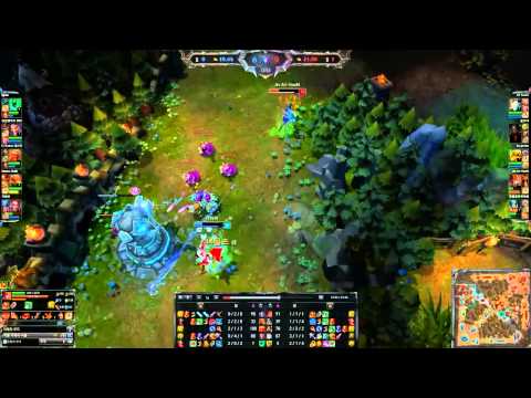 Score Tristana vs Draven - SSB Deft - ad c - [Replay LOL] 2014