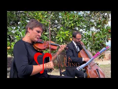 Violin & Cello , Entertainment reception .PB Wedding Music in Tuscany