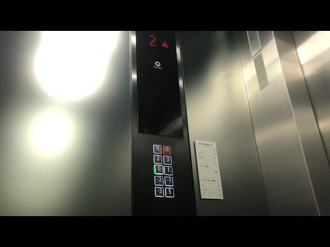 Brand new 2016 Schindler 6500 Elevators at Hotel Banana City, Winterthur, Switzerland