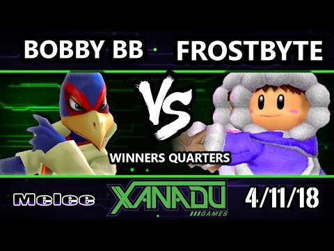 S@X 245 SSBM - Bobby B.B. (Falco) Vs. Frostbyte (Ice Climbers)  - Smash Melee Winners Quarters