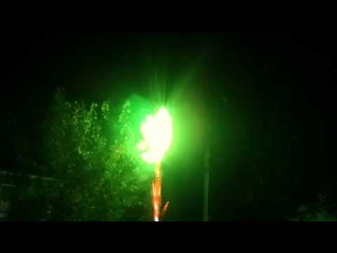 Ba(ClO3)2 atomized mg green