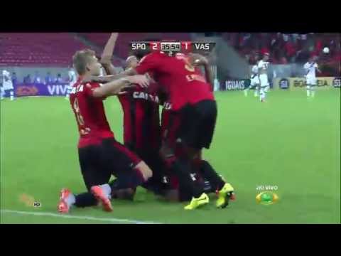 Gols Sport 2 x 1 Vasco - Brasileirão 2015 - Band HD