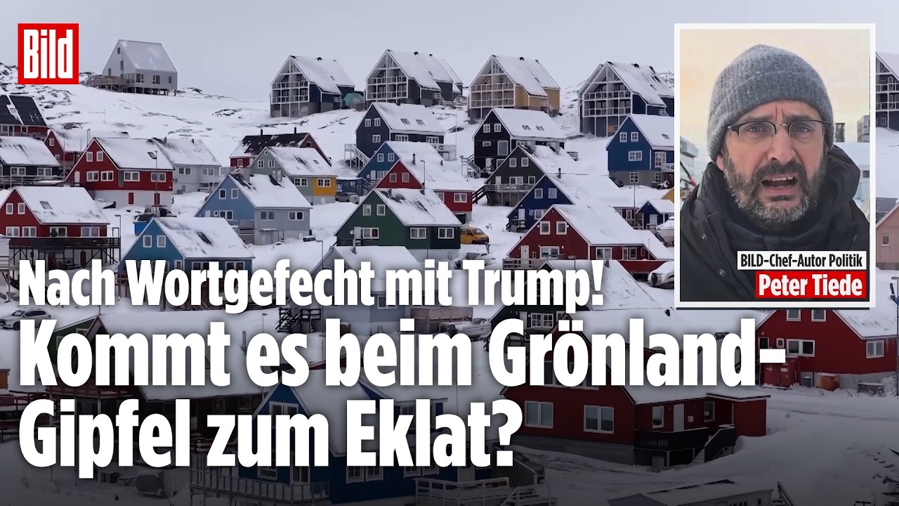 GRÖNLAND-GIPFEL: "Wir wollen keine Amis werden" Einwohner wehren sich gegen US-Übernahme!