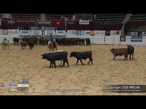 SJR Talkin Diamonds shown by Corey D  Cushing   2020 Snaffle Bit Futurity Open Futurity, Herd