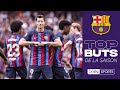 Le TOP 10 des plus beaux buts du Barça en Liga cette saison !